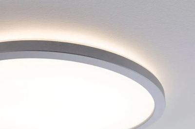 Panel LED tavani Paulmann Atria Shine, Ø19cm, on/off, krom