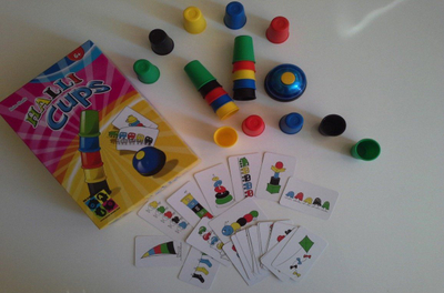 Lojë tavoline Brain Games Halli Cups, për kalamaj 6+, me zile
