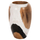 Vazo tavoline dru teak 16×16×26 cm (HM7728)