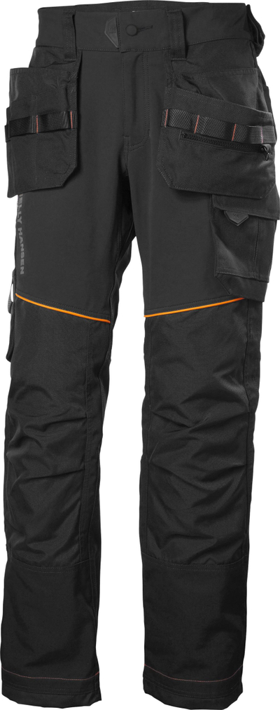 Pantallona pune Helly Hansen Chelsea Evolution për burra, me shtriqshmëri 4-way, të zeza