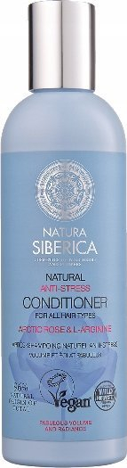 Balsam flokësh Natura Siberica Anti Stress, natyral, 270ml, blu