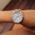 Orë dore Millner Camden Marble Rose Gold