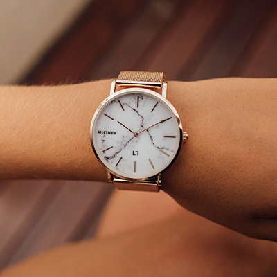 Orë dore Millner Camden Marble Rose Gold