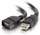 Продолжен кабел USB C2G, USB 2.0 A машки во A женски, 2 m, црн