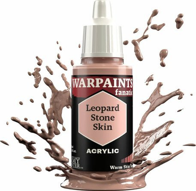 Ngjyrë akrilike The Army Painter Warpaints Fanatic Leopard Stone Skin, 18 ml, kafe gur