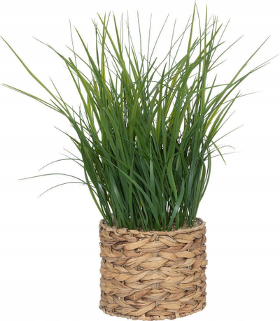Bari artificial Atmosphera në vazo thupre, 70cm, i gjelbër