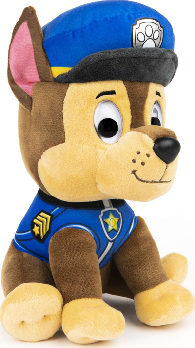 Lodër pelushi Spin Master Paw Patrol Chase GUND, 23cm, blu