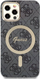 Set karikues me mbrojtëse Guess MagSafe për iPhone 12 / 12 Pro, 20W, 4G, gri e zezë