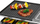 Grill raclette ProfiCook PC RG 1144, 10 tiganë, gur natyral, çelik inox