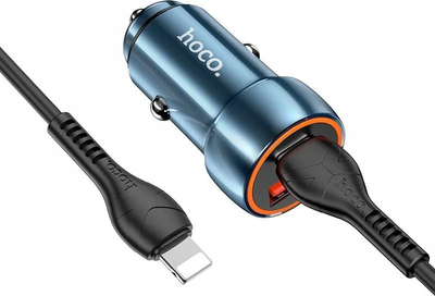 Karikues makine Hoco Z47, 20W PD QC3.0, USB A USB C, blu