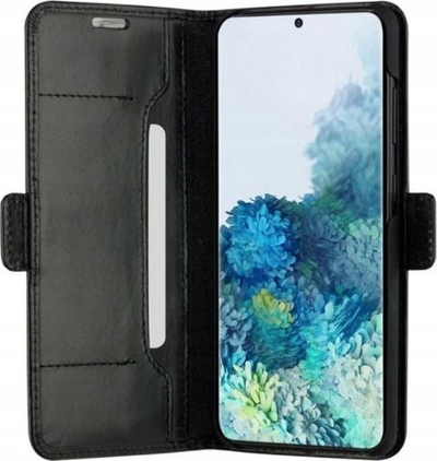Këllëf telefoni Dbramante1928 Copenhagen Slim për Galaxy S20+, lëkurë, portofol, i zi