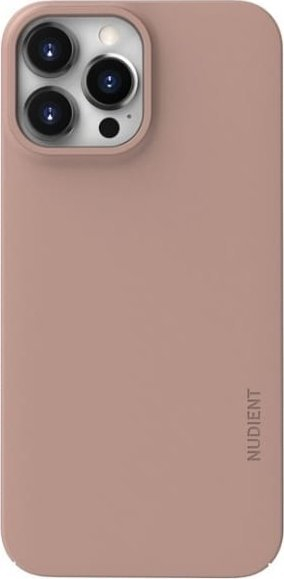 Kapak telefoni Nudient Thin Case V3 MagSafe për iPhone 13 Pro Max, 1mm, polikarbonat, rozë Dusty Pink
