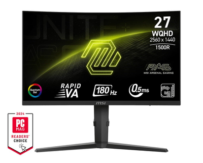 Monitor gaming MSI MAG 275CQRF QD E2, 27", WQHD, 180Hz, i zi