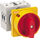 Ротирачки прекинувач LOVATO Electric GX1610U25, 3P, 16A, жолто-црвен