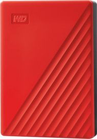 Disk i jashtëm WD My Passport 4TB, i kuq
