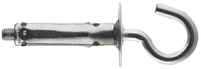 Bolta me grep Haushalt Tassello, 52mm, diametër 12mm, gri