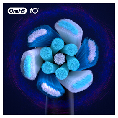 Set koka zëvendësuese për brushë dhëmbësh Oral B iO Ultimate Clean Black, 4 copë
