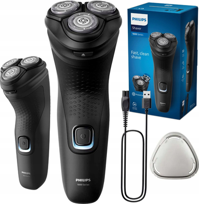 Rroje elektrike Philips Series 100, tehe PowerCut, 100 përqind e papërshkueshme nga uji, gri