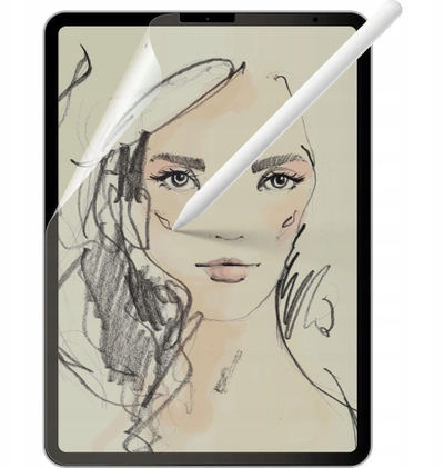 Mbajtëse ekrani FIXED Paperlike për Apple iPad 10.9" 2022, mat, transparente