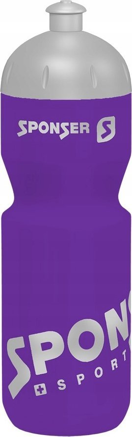 Bidon sportiv Sponser Net, 750 ml, plastik, lejla me argjend