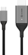 Kabllo ALOGIC Ultra USB C në HDMI, 1m, 4K 60Hz, e zezë