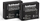 Bateri kamerë Hahnel HL-PLG10HP Twin Pack, 7.2V, 1000mAh, e zezë