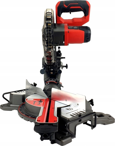 Sharrë kapak me bateri Skil 3590 CA 20V, disk 216mm, lazer, e zezë me të kuqe