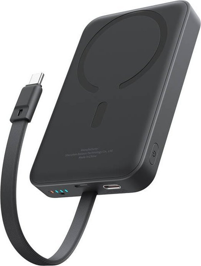 Powerbank Baseus Rchla Magnetic Mini, 10000mAh, 30W USB C, црна Bayern Munich