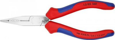 Kliçe elektrikisti Knipex 13 05 160, çelik vanadium, doreza shumëpërbërëse