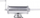 Mbushës horizontal për sallam Browin 311009, me dorë, 1.5 kg, çelik inox 18/8, ngjyrë argjendi