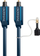 Kabllo audio optike ClickTronic Casual Series, 3.5 mm në TOSLINK, 2 m, fibër optike