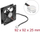 Ventilator PC Delock Axial Fan, 92mm, 24V DC, i zi