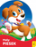 Liber per femije Wilga Little Dog, die cut, ilustrime me ngjyra, fleksibel
