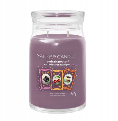 Qiri aromatik Debenhams Signature Mystical Tarot Card, kavanoz i madh, djegie e zgjatur, shumëngjyrësh