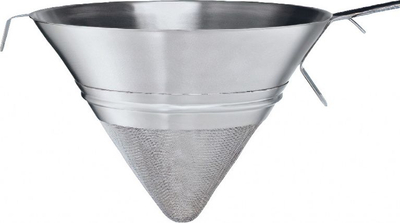 Kullojës çelik inox Rösle, sitë me vrima të imta, argjend