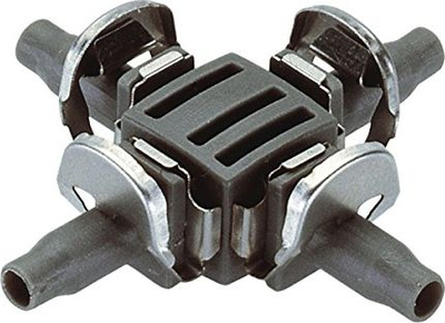Приклучок за прскалка Gardena Sprinkler System, сив