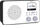 Radio portative TechniSat Viola 2 C IR, internet radio DAB+ FM, ekran 2.4", e bardhë