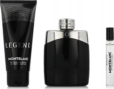 Set Montblanc Legend Eau de Toilette, 100ml + 7.5ml + xhel dushi, 100ml