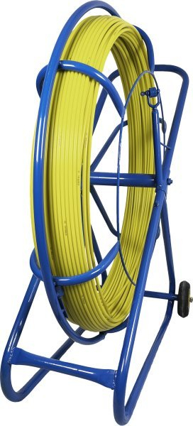 Set shufër fibrash xhami Q-LANTEC, 10 mm, 250 m, me qëndrim metalik