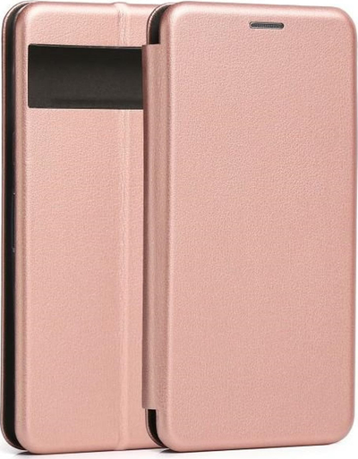 Etui libër Beline Case Book Magnetic për Google Pixel 7, me magnet, rozë pink gold