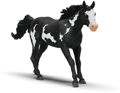 Figurë lojrash Schleich HORSE CLUB 14900 Paint Horse Gelding, 17 x 17 x 10 cm, bardh e zi