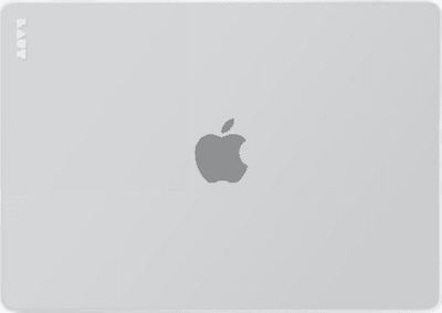 Kapak mbrojtës LAUT Huex për MacBook Pro 14" 2021, polikarbonat, antirrëshqitës, Frost