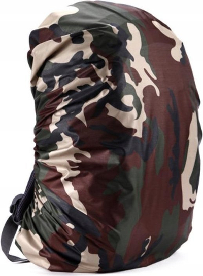 Mbulesë çante shpine Camo, 35L, kundra ujit, me kamuflazh