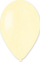 Balon lateksi Gemar Butter G120, 10\", për helium edhe ajër, ngjyrë krem e çelët