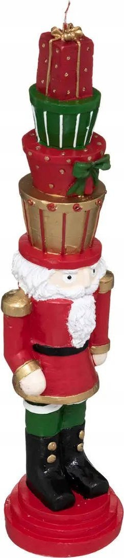 Qiri dekorativ Atmosphera Christmas Nutcracker, 33cm, shumëngjyrësh