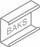 Bush kompensimi BAKS NSK240H38, 1.0 mm, gri