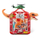 Set lodrash Zuru Robo Alive Dino Escape, dinosauro elektronik, me drita edhe zëra, portokalli