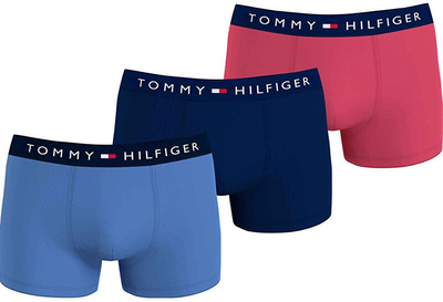 Set mbathje për meshkuj Tommy Hilfiger, 3 palë, të kaltra/kuqe