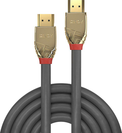Kabllo lidhëse Lindy HDMI-HDMI (37604), 5 m, e hirtë