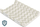 Shilte ndrrimi Sensillo Rigid Safety System 70 cm, me zigzag, bezhë